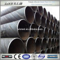 preço do tubo de aço corrugado de grande diâmetro de transporte de gás, água ou óleo